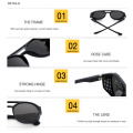 UV400 Protect Fashion PC Lunettes de soleil Hommes Femmes